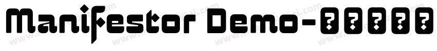 Manifestor Demo字体转换